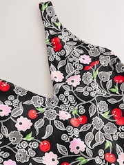 Cath Kidston Black Cherry Garden Swimsuit - Image 6 of 7