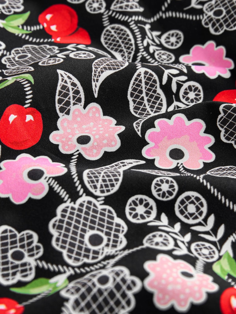 Cath Kidston Black Cherry Garden Swimsuit - Image 7 of 7