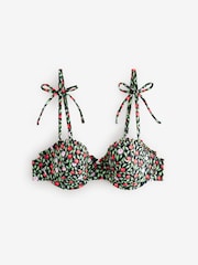 Cath Kidston Black Cherry Bikini Top - Image 3 of 5