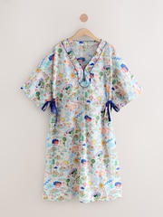 Cath Kidston Sketchbook 100% Cotton Kaftan - Image 3 of 5