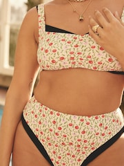 Cath Kidston Ecru Cherry Bikini Top - Image 5 of 8