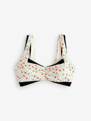 Cath Kidston Ecru Cherry Bikini Top - Image 6 of 8