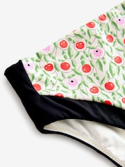 Cath Kidston Ecru Cherry High Leg Bikini Bottoms - Image 3 of 3