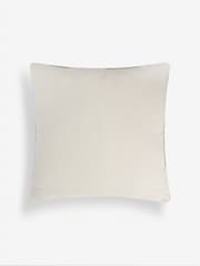 Blue Tufted Floral Cushion - Image 4 of 5