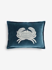 Embroidered Island Crab Cushion - Imagem 2 de 4