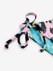 Eleanor Bowmer Pink/Blue Reversible Leopard Print Tie Side Briefs - Image 9 of 10