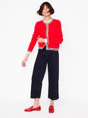 Boden Blue 5 Pocket Corduroy Crop Jeans - Image 1 of 6