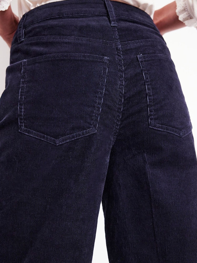 Boden Blue 5 Pocket Corduroy Crop Jeans - Image 2 of 6