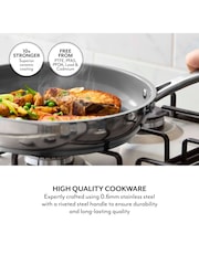 Sur La Table Stainless Steel Core 28cm Non-Stick Frying Pan - Image 3 of 9