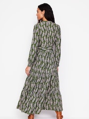 Boden Green Alba Viscose Maxi Dress - Image 1 of 4