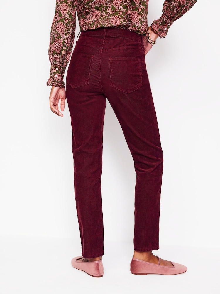 Boden Brown 5 Pocket Corduroy Slim Jeans - Image 2 of 5