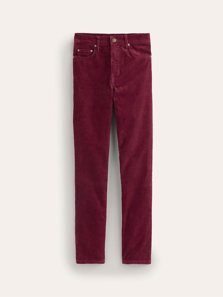 Boden Brown 5 Pocket Corduroy Slim Jeans - Image 5 of 5