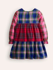 Boden Blue 100% Cotton Betsy Tiered Twirly Dress - Image 2 of 3