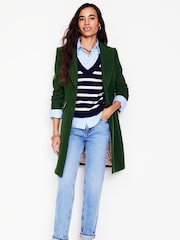 Boden Green Chichester Textured Coat - Image 1 of 7