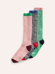Boden Green Boot Socks 3 Pack - Image 1 of 3