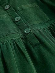 Boden Green Aubrey Puff Sleeve 100% Cotton Shirt Dress - Image 4 of 4