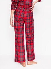 Boden Red All Christmas Nightwear Brushed 100% Cotton Pyjama Trousers - Image 3 of 5