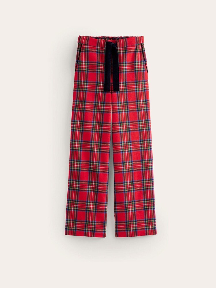Boden Red All Christmas Nightwear Brushed 100% Cotton Pyjama Trousers - Image 5 of 5 Boden Red All Christmas Nightwear Brushed 100% Cotton Pyjama Trousers - Image 5 of 5