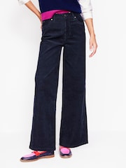 Boden Blue 5 Pocket Corduroy Wide Jeans - Image 3 of 6