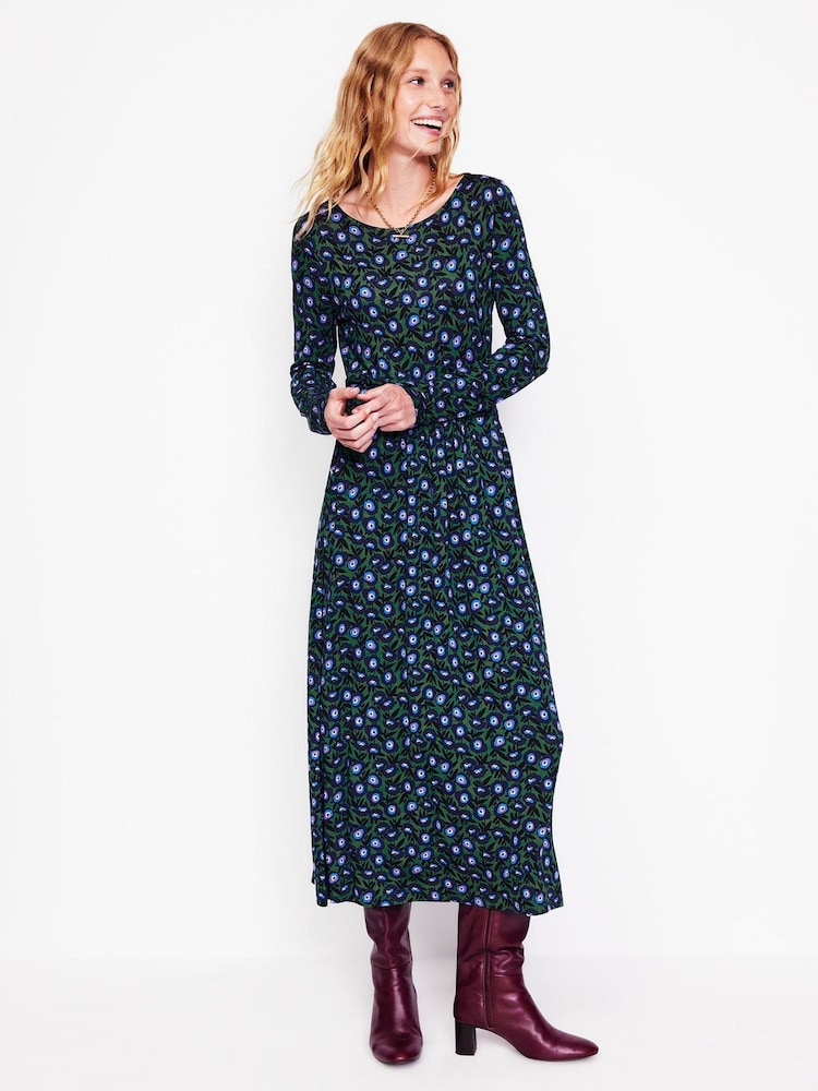 Boden Green Amelie Long Sleeve Midi Dress - Image 1 of 5