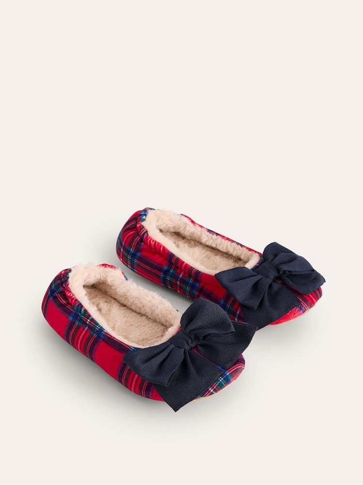 Bow Shoes Buffalo Plaid Baby Shoes Buy Boden Red All Christmas