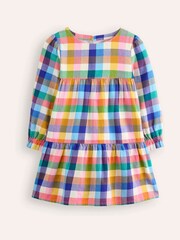 Boden Yellow 100% Cotton Betsy Tiered Twirly Dress - Image 2 of 4