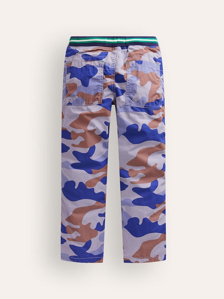 Boden Blue Adventure Cosy Lined Trousers - Image 2 of 3