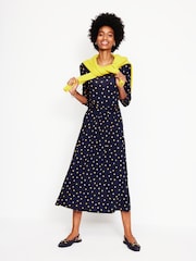 Boden Blue Amelie Long Sleeve Midi Dress - Image 2 of 5