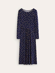 Boden Blue Amelie Long Sleeve Midi Dress - Image 5 of 5