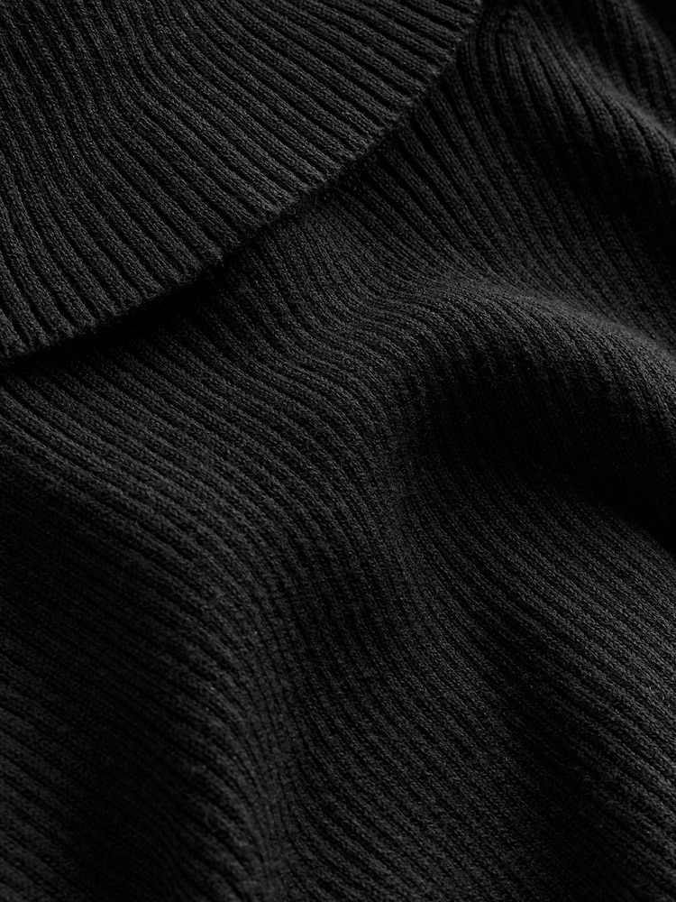 Boden Black Catriona Roll Neck Jumper - Image 6 of 6
