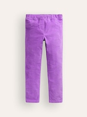 Boden Purple Cord Leggings - Image 1 of 3