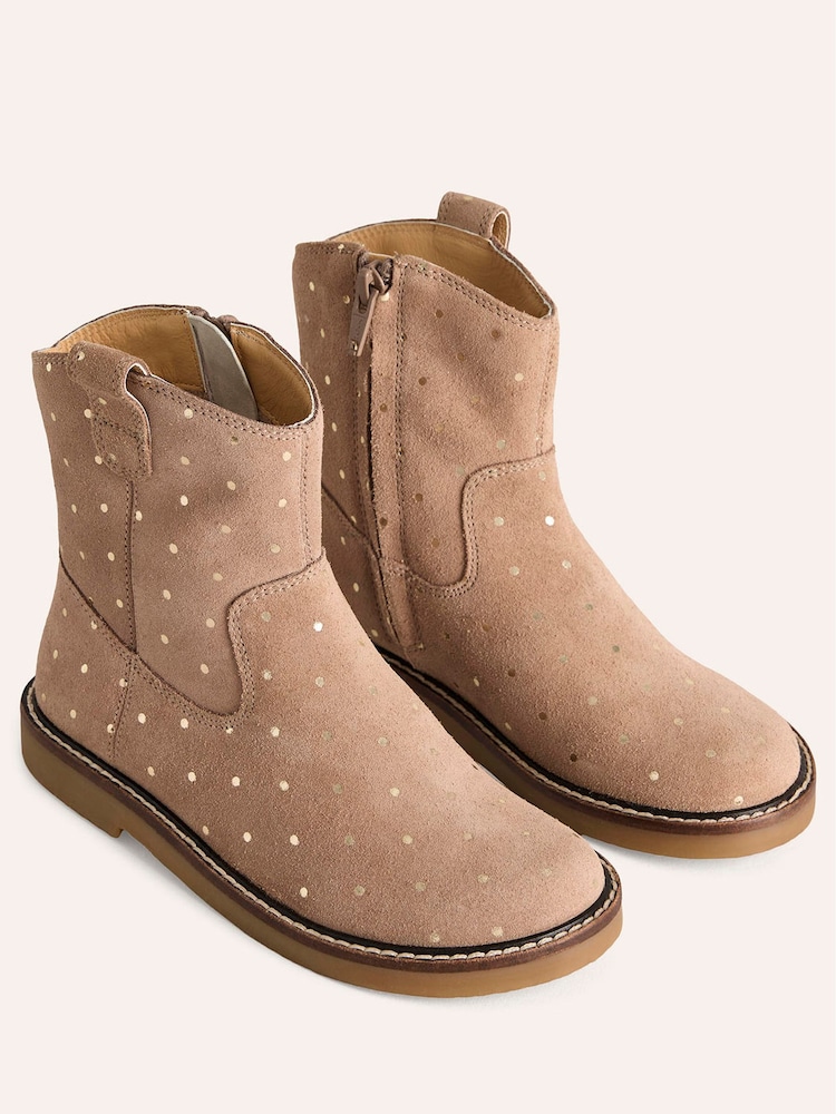 Boden Brown Ankle Boots - Image 2 of 3 Boden Brown Ankle Boots - Image 2 of 3