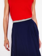 Boden Black Embellished Waist Belt - Image 3 of 3