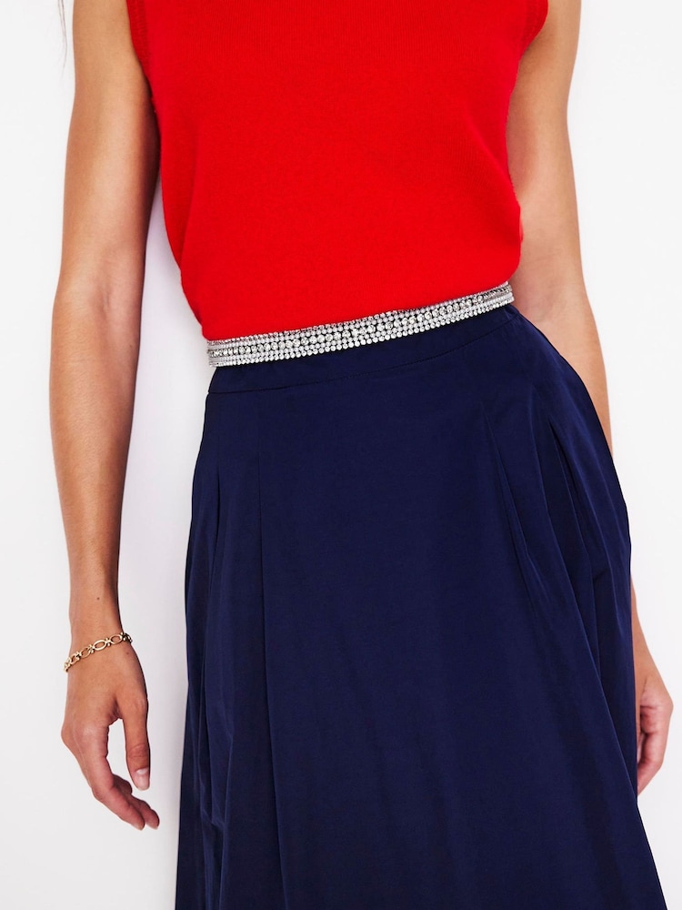 Boden Black Embellished Waist Belt - Image 3 of 3