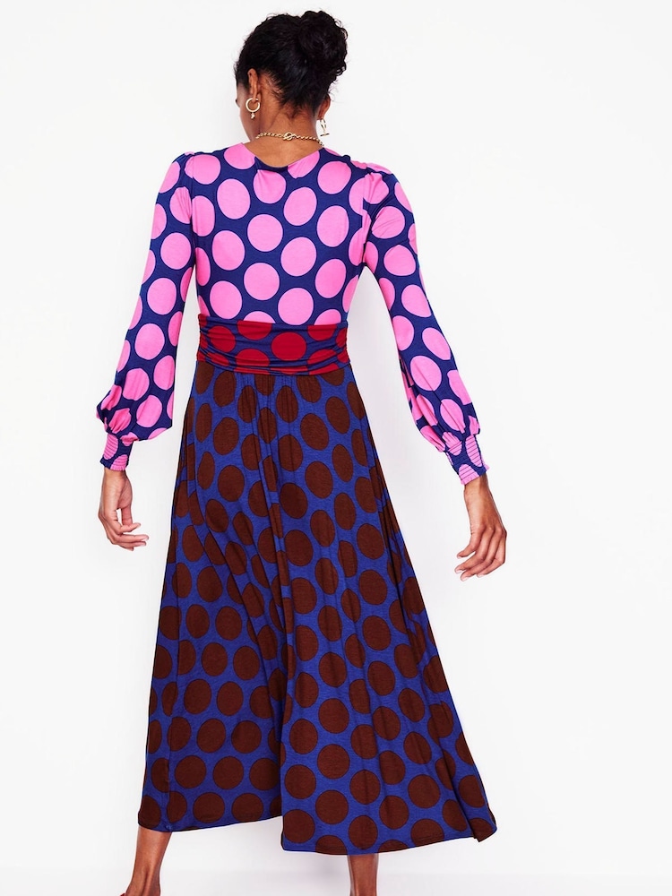 Boden Pink Daphne Jersey Maxi Dress - Image 2 of 5 Boden Pink Daphne Jersey Maxi Dress - Image 2 of 5