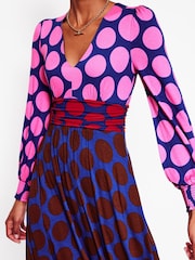 Boden Pink Daphne Jersey Maxi Dress - Image 4 of 5