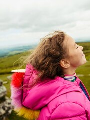 Boden Pink Fun Padded Unicorn Coat - Image 3 of 3