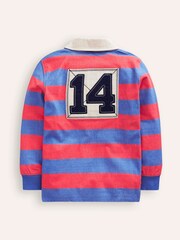 Boden Red 100% Cotton Classic Rugby Shirt - Image 2 of 3