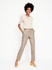 Boden Grey Kew Wool Blend Trousers - Image 1 of 5