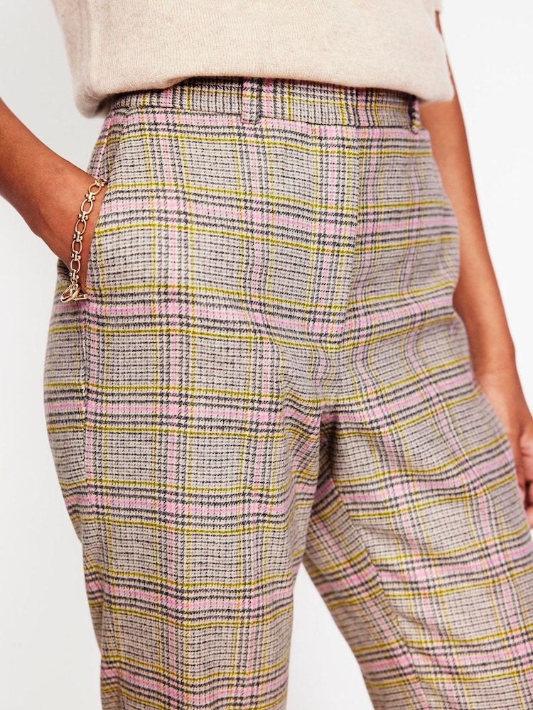 Boden Grey Kew Wool Blend Trousers - Image 2 of 5
