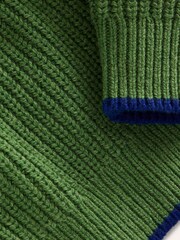 Boden Green Heritage Half-Zip Jumper - Image 3 of 3
