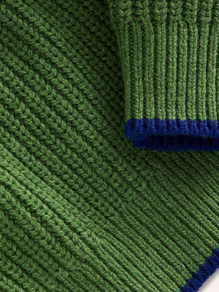 Boden Green Heritage Half-Zip Jumper - Image 3 of 3