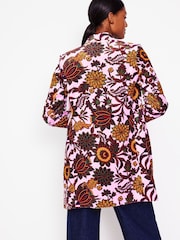 Boden Pink Hamilton Velvet Coat - Image 5 of 5