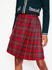 Boden Red Helen Buckled Kilt - Image 4 of 6
