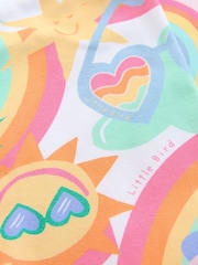 Little Bird by Jools Oliver Pink Rainbow T-shirt and Leggings Set - Image 14 of 15