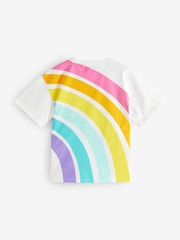 Little Bird by Jools Oliver Rainbow Oversized Short Sleeve T-Shirt - Image 6 of 6