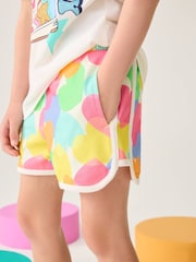Little Bird by Jools Oliver Pink Rainbow 2 Pack Shorts - Image 11 of 16