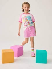 Little Bird by Jools Oliver Pink Rainbow 2 Pack Shorts - Image 3 of 16
