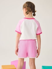 Little Bird by Jools Oliver Pink Rainbow 2 Pack Shorts - Image 5 of 16