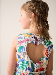 Rosa - Little Bird by Jools Oliver Colourful Rainbow Woven Dress - Imagen 5 de 7
